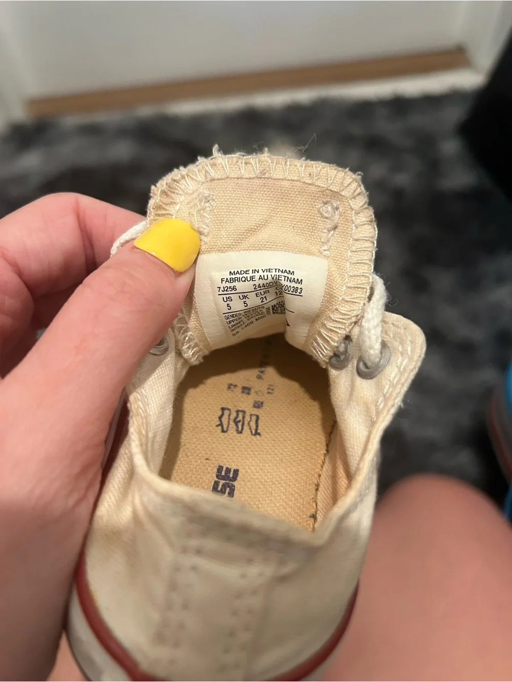 Toddler Converse All Stars Size 5
